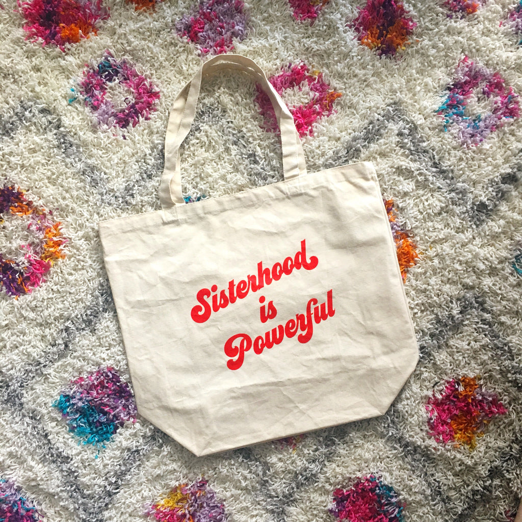 Sisterhood is Powerful Tote Bag